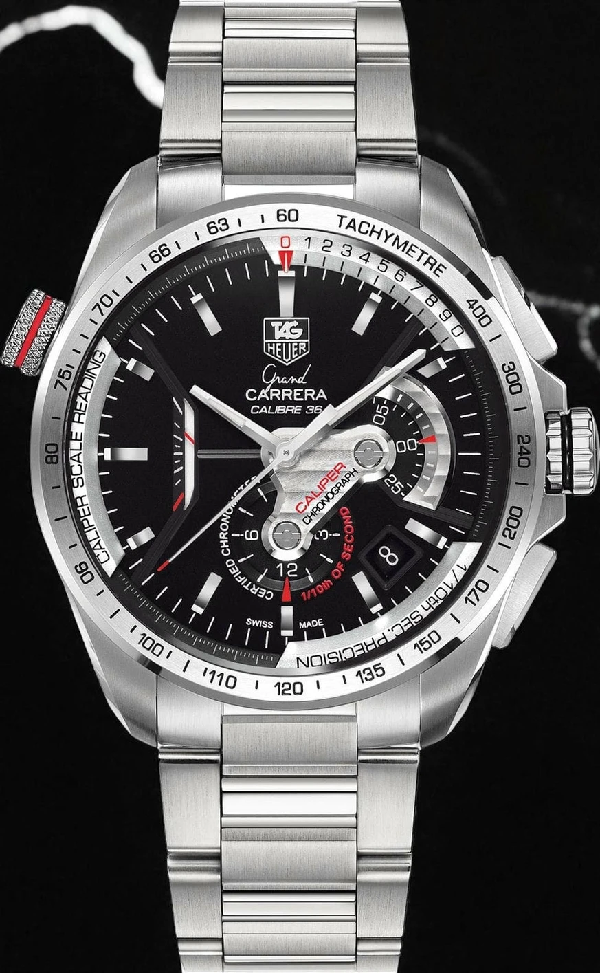 Tag Heuer Grand Carrera Calibre 36 Rs Caliper Automatic Chronograph 43 Mm Watch Pakistan