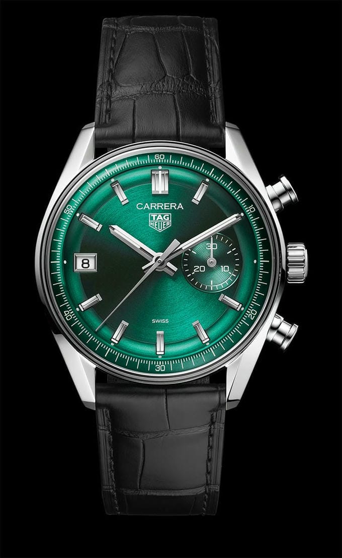 Tag Heuer Green Dial Watch