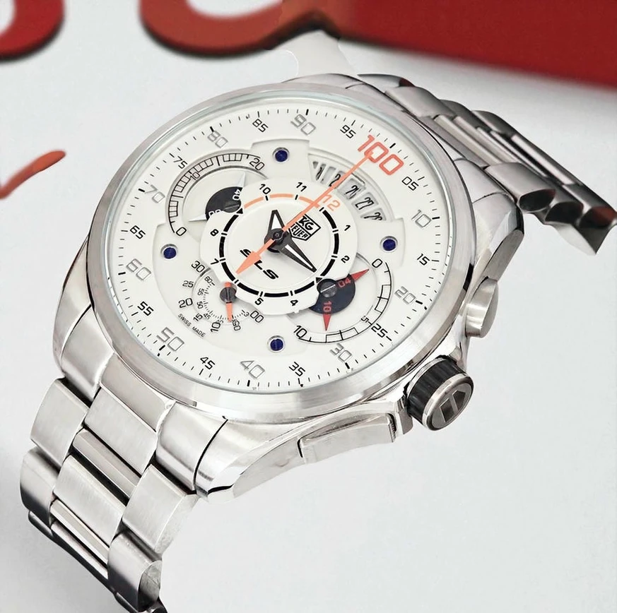 Tag Heuer Mercedes Benz Sls White Dial Watch Pakistan