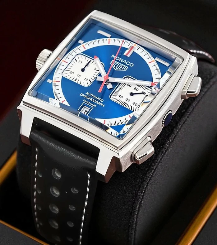Tag Heuer Monaco Blue Dial Pakistan