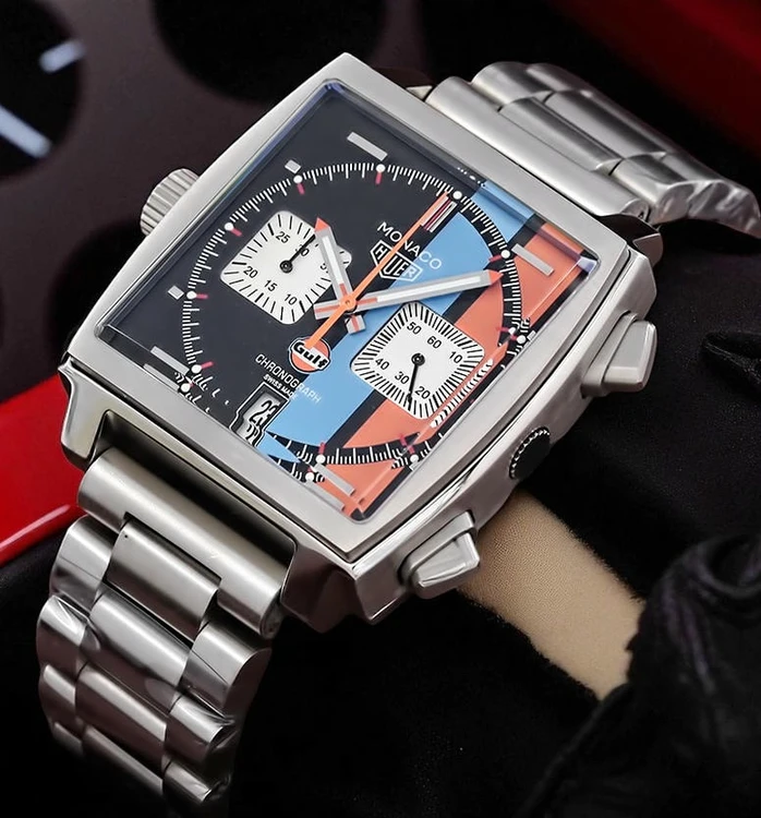 Tag Heuer Monaco Gulf Special Edition Calibre 11 Watch Pakistan