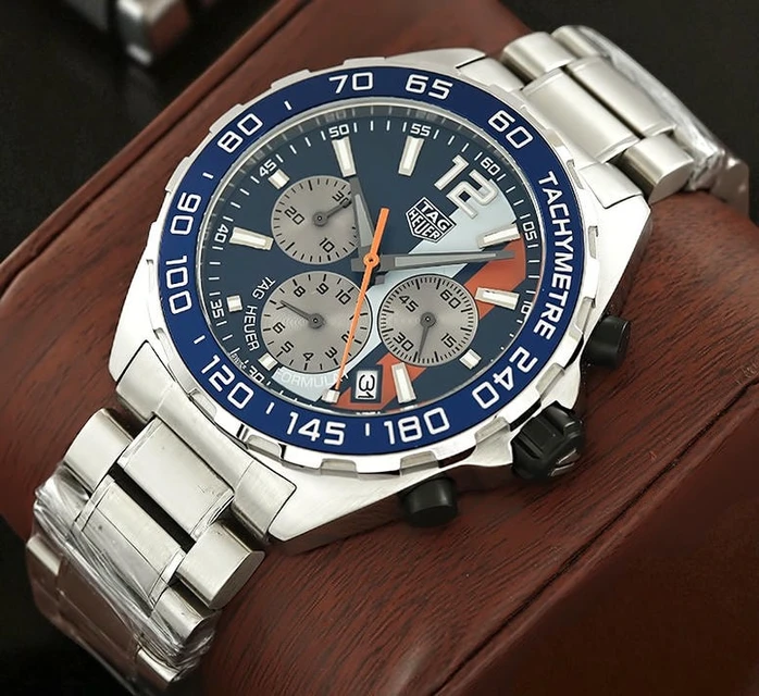 Tag Heuer Watch Formula 1 Chronograph Gulf Special Edition Watch Pakistan