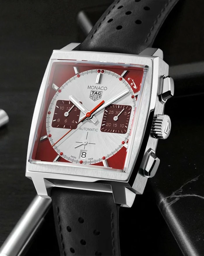 Tag Heuer X Grand Prix De Monaco Calibre 12 Strap Watch Pakistan