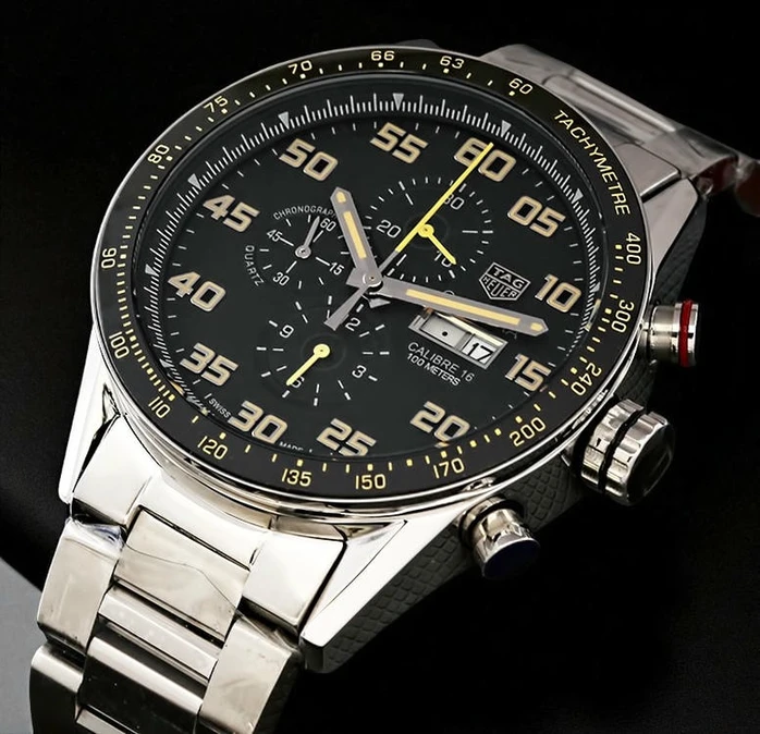 Tagheuer Carrera Calibre 16 Day Date Watch 78 Pakistan