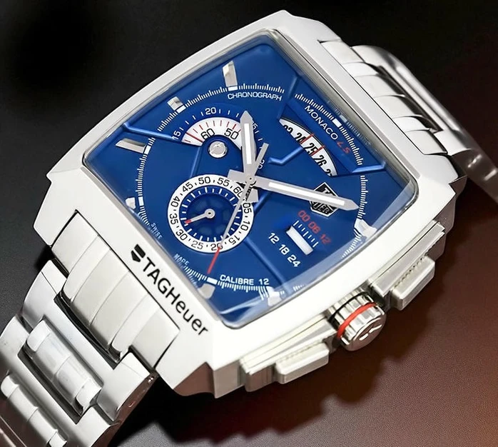 Tagheuer Monaco Ls Chronograph Blue Dial Watch846 Pakistan