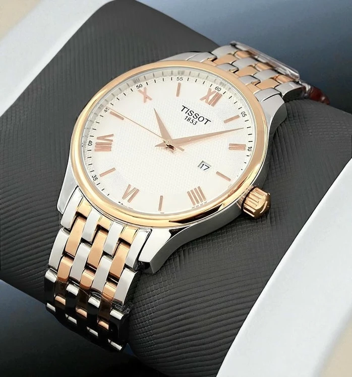 Tissot 1853 Classic White Dial Two Tone Watch Compressed 2 Pakistan 1765832511 Dc1322f4