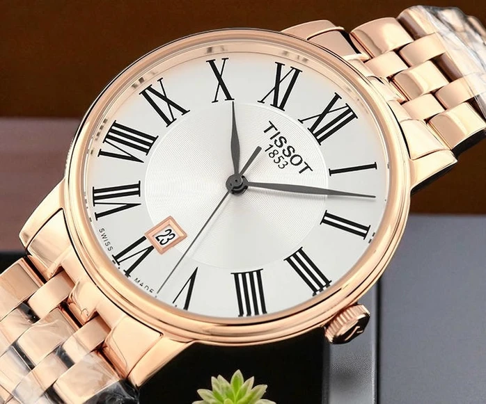 Tissot Carson Premium Quartz Ever Rose Gold Watch710 Pakistan