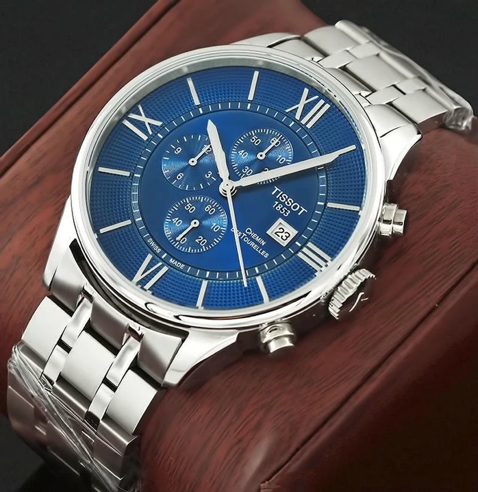 Tissot Chemin Des Tourelles Blue Dial Chronograph Watch Pakistan 1765832523 1a7f1486