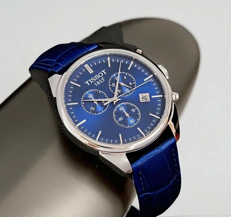 Tissot Chrono Blue Dial Blue Strap Watch 1 Pakistan 1765832528 5ea38e70
