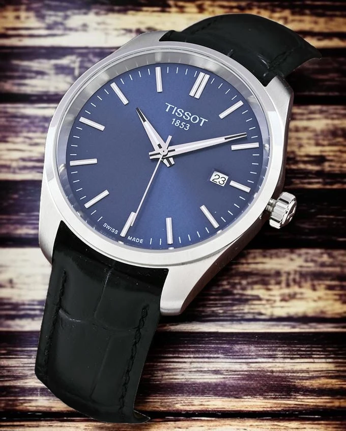 Tissot Gentleman Deep Blue Dial Watch For Men