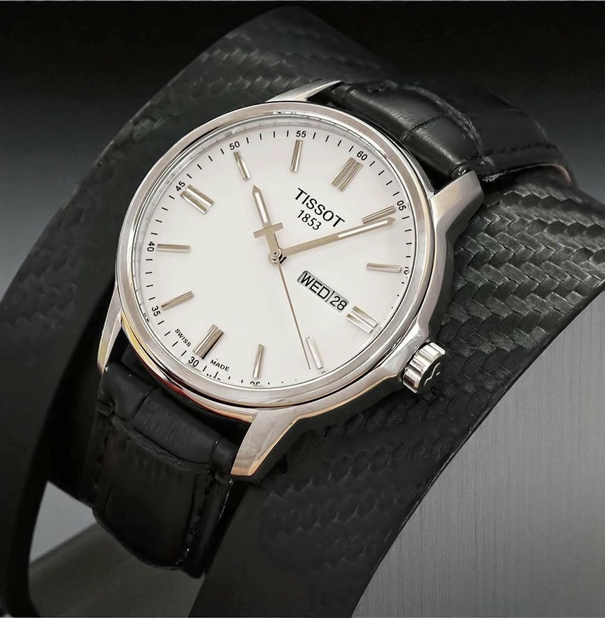 Tissot Le Locle Black Leather Strap Watch Watches 116 Pakistan 1765832535 Ba007f81