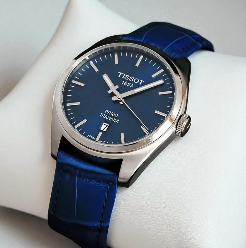 Tissot Pr 100 Titanium Quartz Blue Watch Pakistan