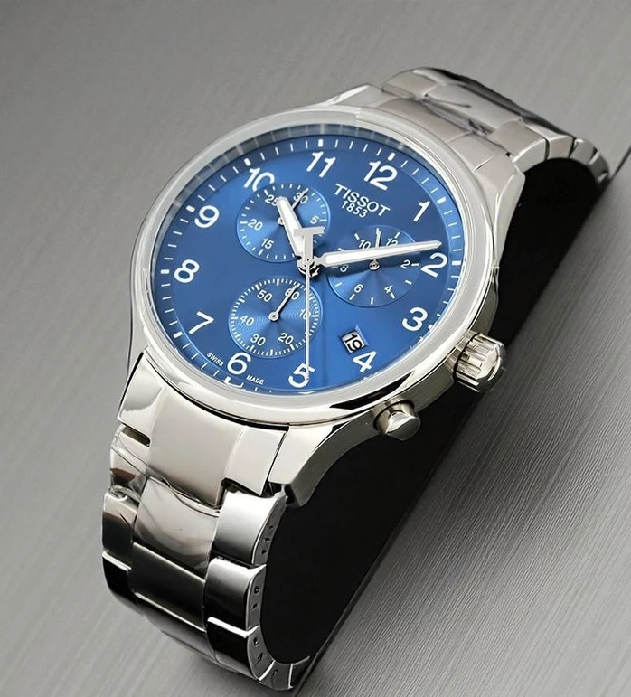 Tissot Pr100 Men S Chronograph Blue Dial Watch Pakistan