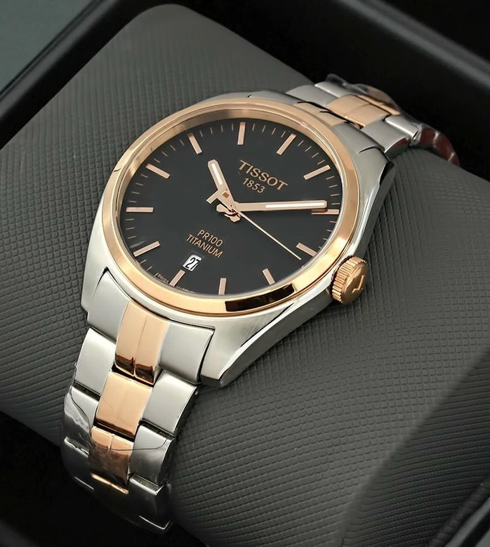 Tissot Pr100 Two Tone Compressed Pakistan