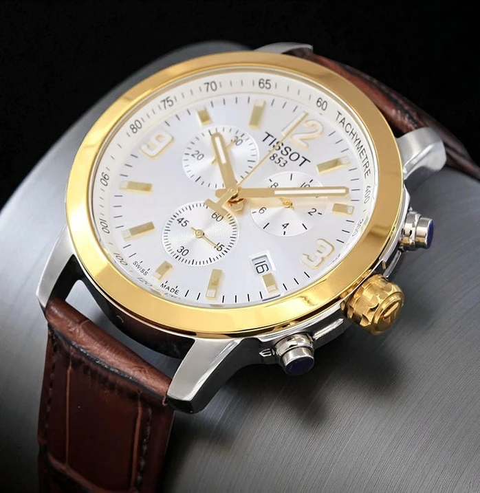 Tissot Prc 200 Chronograph Men S Two Tone Watch Pakistan