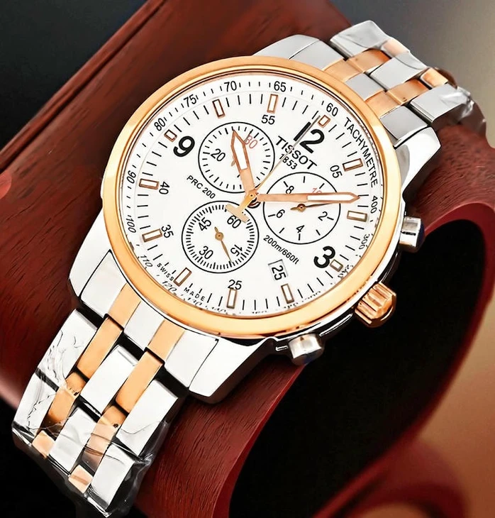 Tissot Prc 200 Chronograph Two Tone Watch Pakistan