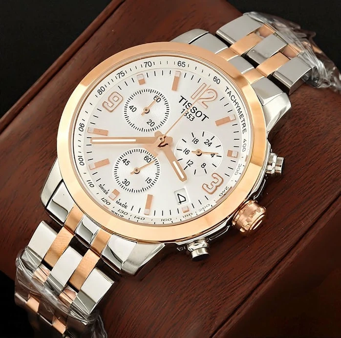 Tissot Prc 200 Two Tone Chronograph Watch Pakistan