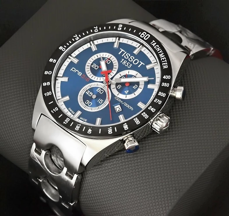 Tissot Prs 516 Men S Chronograph Blue Dial Watch Pakistan