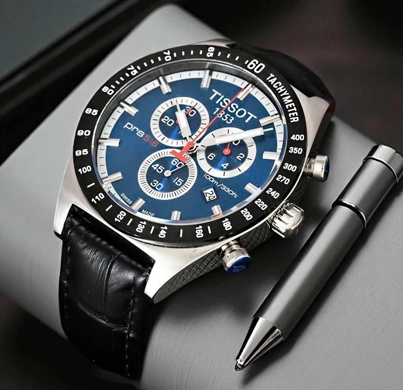 Tissot Prs516 Blue Dial Chronograph Men S Watch Pakistan