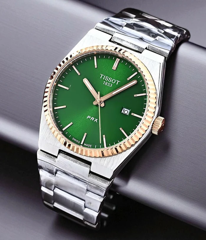 Tissot Prx Powermatic Green Dial Watch Pakistan