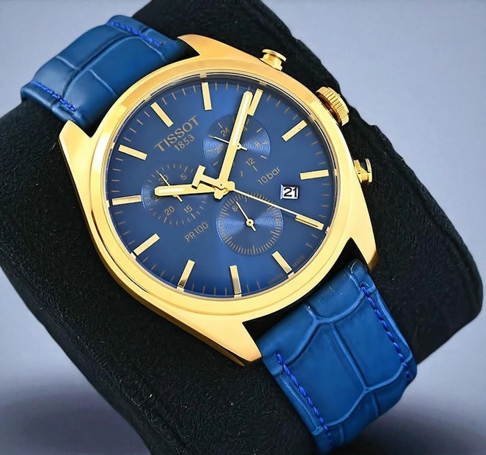 Tissot T Classic Pr 100 Chronograph Blue Watch Pakistan