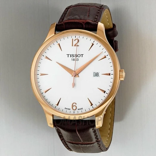 Tissot Tradition Rose Gold Pvd Mens Watch Pakistan