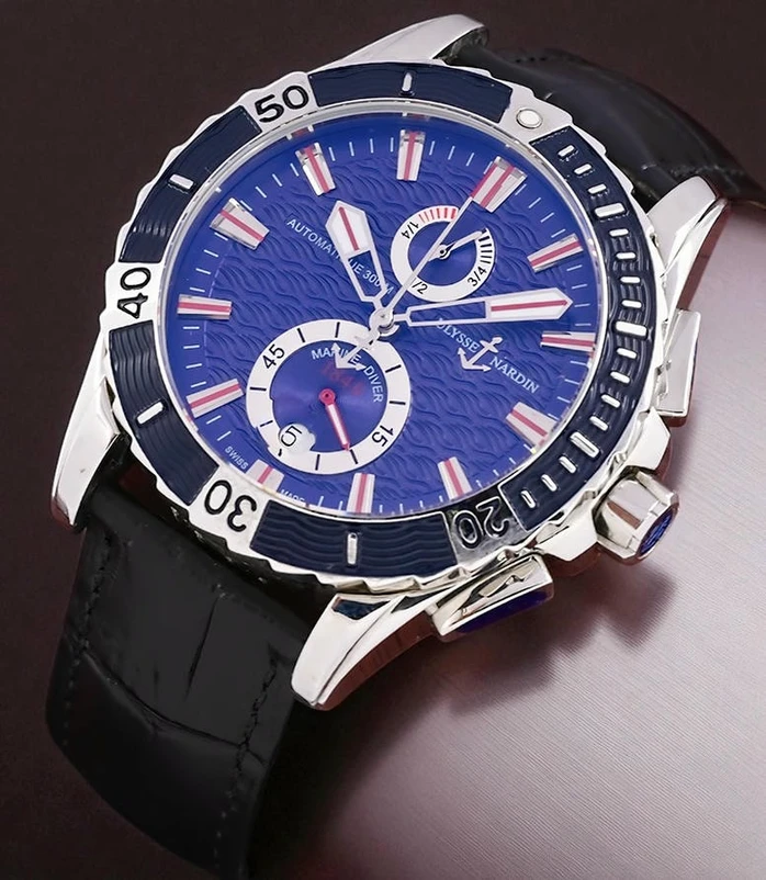Ulysse Nardin Diver Maxi Marine Diver Blue Dial Watch Pakistan 1765832583 570c41f4