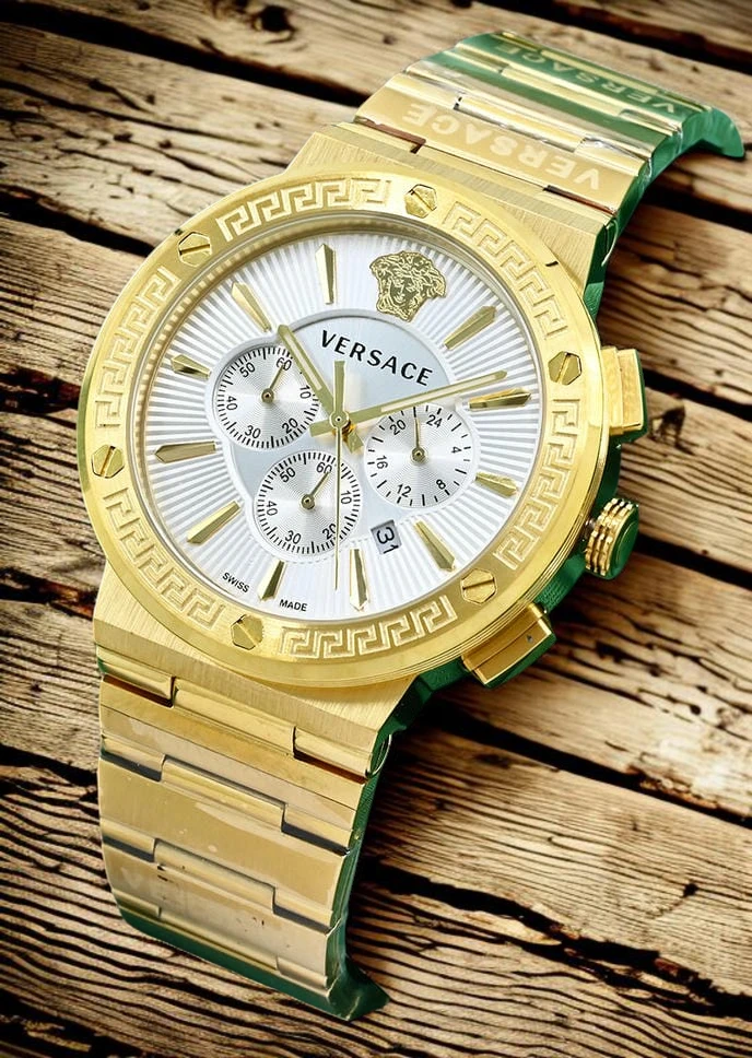 Versace Chronograp White Dial Watch For Men Photoroom 1780998189 487061a7