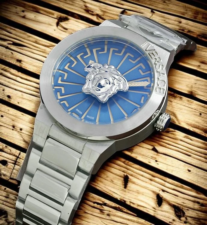 Versace Medusa Infinite Blue Dial Unisex Watch Photoroom 1780998195 E96c20f0