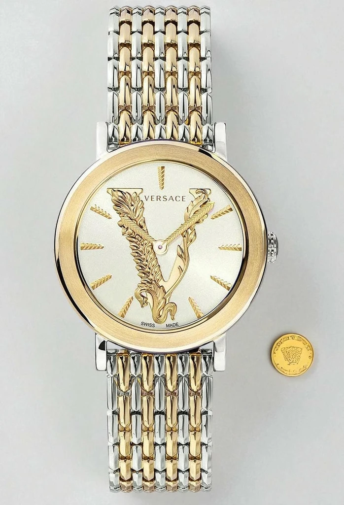Versace Vertus Silver Dial Ladies Watch Pakistan