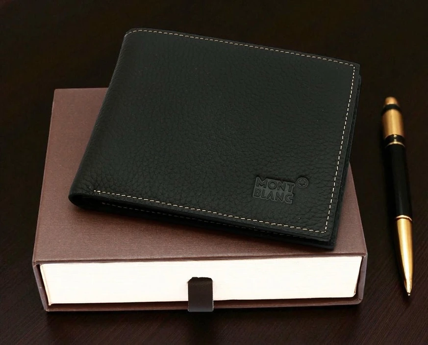 Mont Blanc Leather Wallet 1 Pakistan