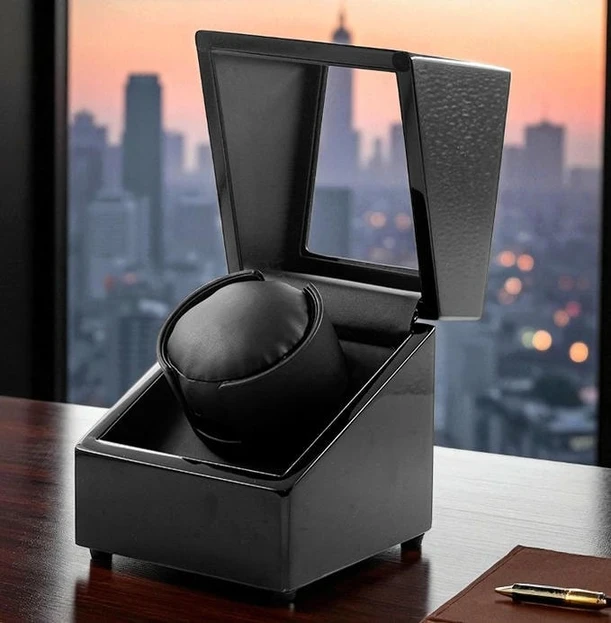 Black Highlight Wooden Watch Winder 1 Pakistan 1765832632 9d107424